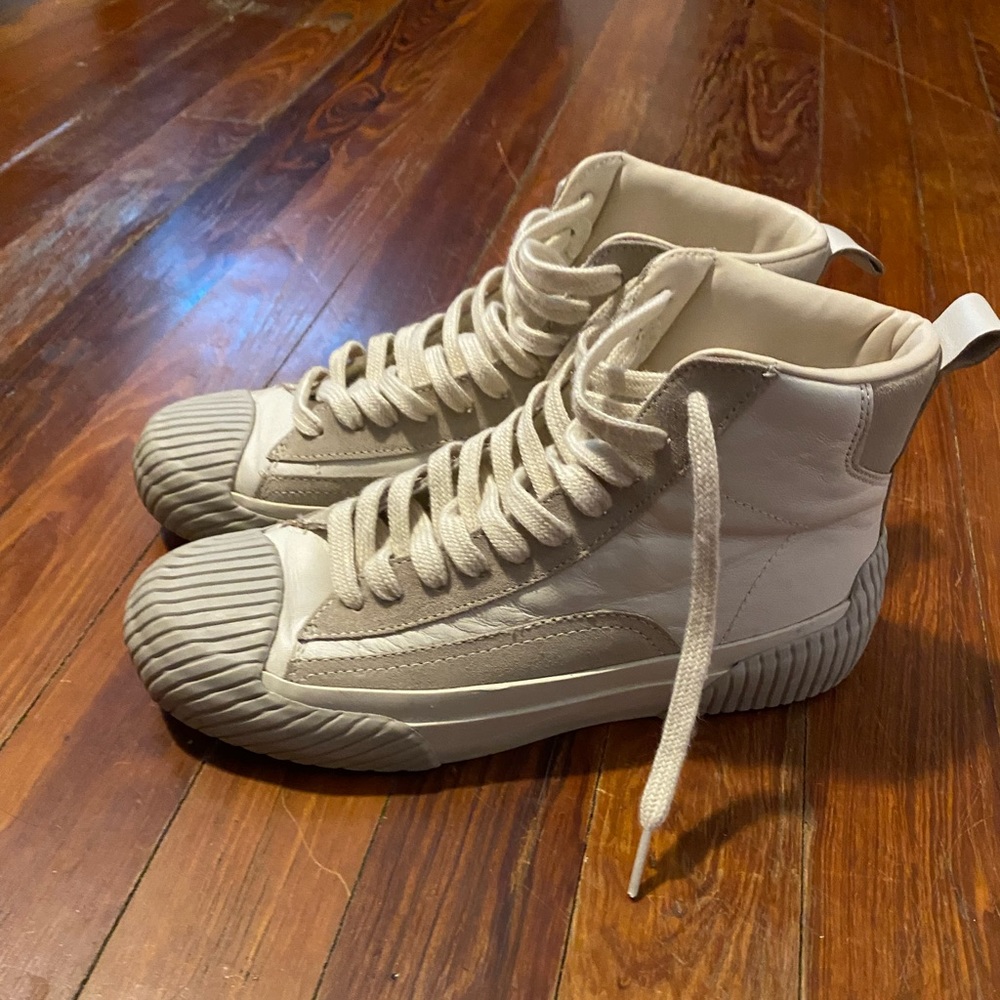 Mango high top sneakers